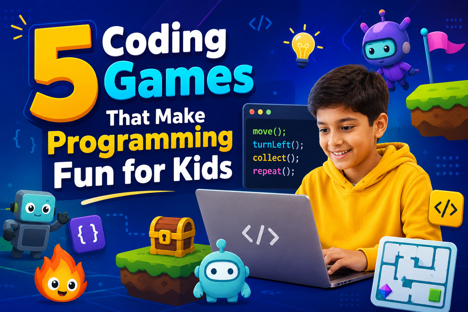 5 Coding Games That Make Programming Fun for Kids